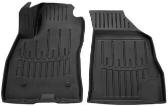 Umbrella Μπροστινά Πατάκια 2τμχ για Fiat Doblo 2010-2022 Μαύρα