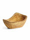 Dekorative Olivenholzschale 300 x 190 x 110 mm