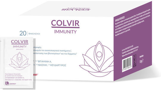Laborest Colvir Immunity Besondere Nahrungsergänzungsmittel Für Die Unterstützung Des Immunsystems 20 Umschläge