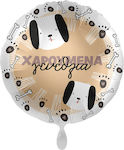 Round Balloon "Happy Birthday" Puppies