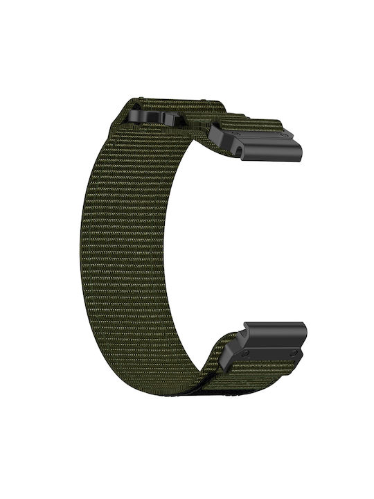 Techsuit Armband Grün (Fenix 5 / 5 Plus / 6 / 6 Pro / 7 / 7 Pro / 8 (47mm))