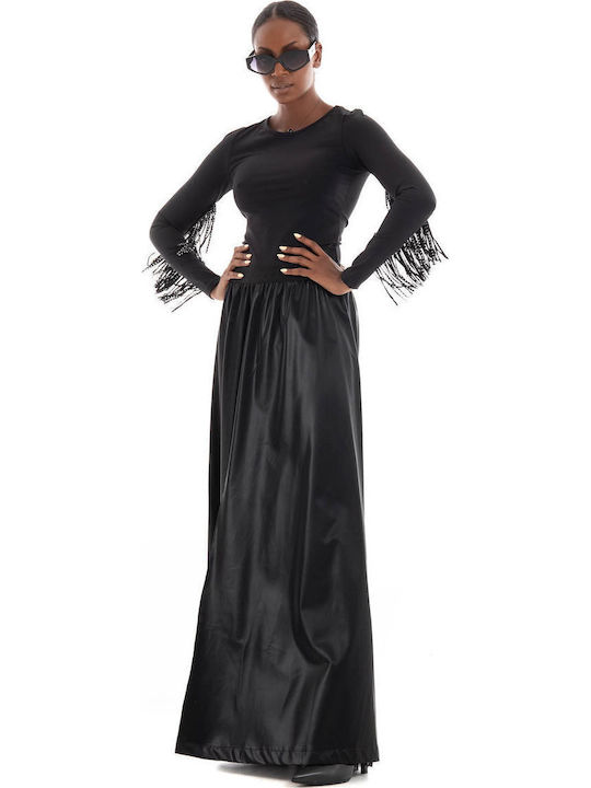 Women's Blouse Long Sleeve Black