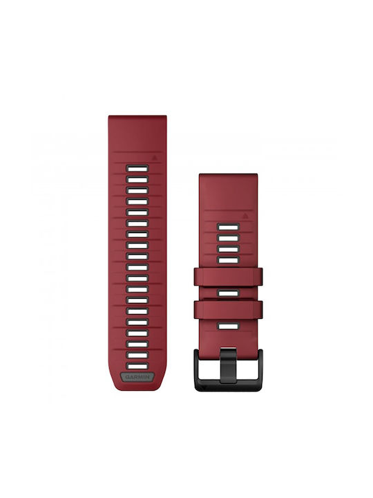 Garmin Quickfit 26 Marsala Graphite Silicone Band