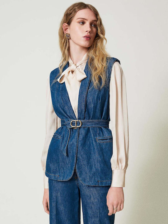 Twinset Denim Vestă de damă