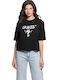 Guess Femeie Tricou Negru