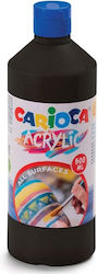 Carioca Acryl-Tempera 500ml Schwarz 40432/02