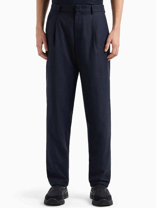 Emporio Armani Men's Trousers Navy Blue