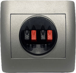 DIL Socket Speakers with Frame in Gray color 520182909260