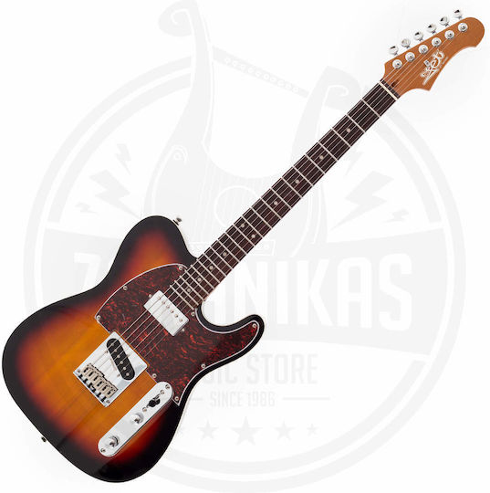 Jet Guitars Jet Jt-350 Ηλεκτρική Κιθάρα T Style με SH Διάταξη Μαγνητών Burst