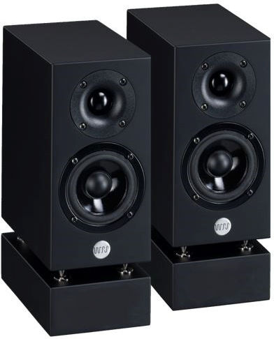 WRS MM2 Ζεύγος Ηχείων Hi-Fi Βιβλιοθήκης 40W 2 Δρόμων Κόκκινο / Λευκό / Μαύρο / Μαύρο Ματ / Οξιά