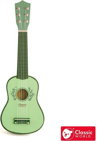 Classic World Wooden Guitar For Ages 3+