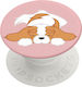 Popsockets Popgrip Design Pupper Cabler White Pink