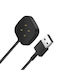 Charger Fitbit Versa Sense 1m Black