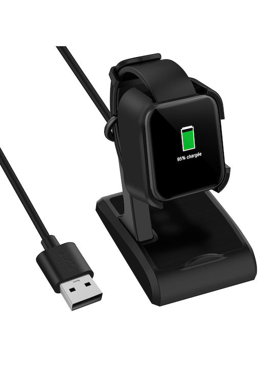 Charging Station Xiaomi Redmi Watch Mi Watch Lite Usb Plug 90cm Black