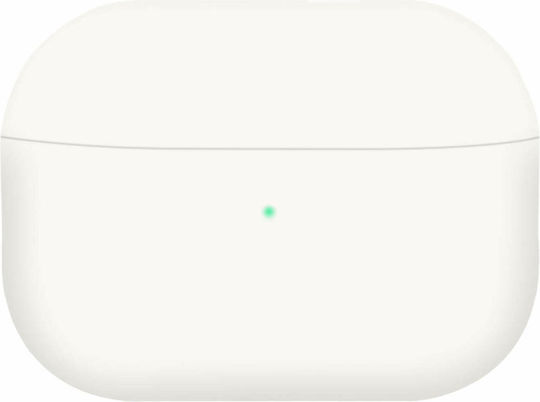 Airpods Pro Silicone Case Soft-touch Matt Effect Qi Wireless Charging White