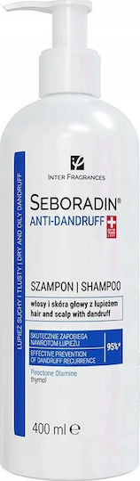 Inter Fragrances Seboradin Shampoos gegen Schuppen 400ml