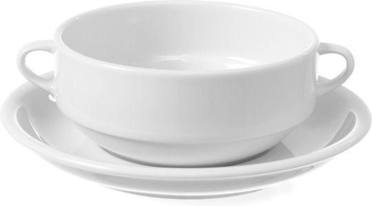 Hendi Becher aus Porzellan Weiß 380ml 12Stück