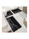 Αντιολισθητικό Πατάκι Μπάνιου ZR1EB73QWS86 Black With Gold 50x80εκ.