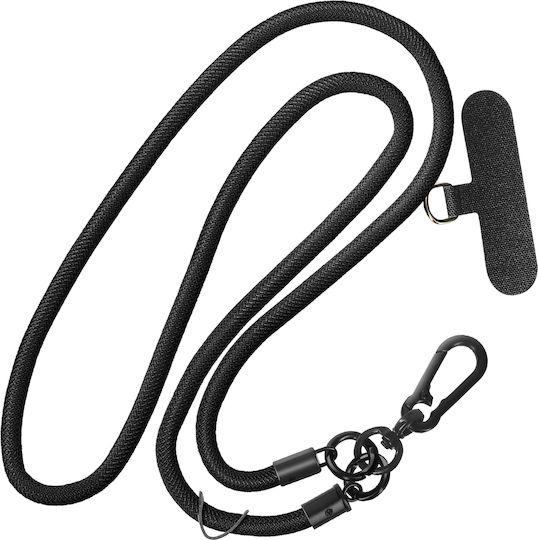 Avizar Șnur 60cm Dimensiune Gât Negru