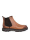 Leather Tabac Brown Chelsea Boots