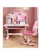 Kids Desk Pink 80x60x109cm