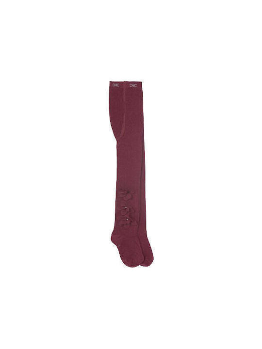 Boboli Kids Tights Burgundy