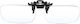 Anti-blue Light Clip Anti-flicker Glasses Clear Screen