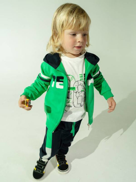 Hashtag Kids Sweatpants Set Green