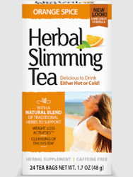 21st Century Herbal Slimming Tea Orange Spice Weight Loss Tea Orange 24 Bags