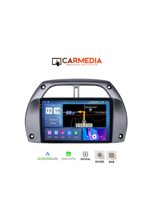 Carmedia Car Audio System for Toyota RAV 4 2000-2006 (Bluetooth/USB/WiFi/GPS) with Touch Screen 9.5"