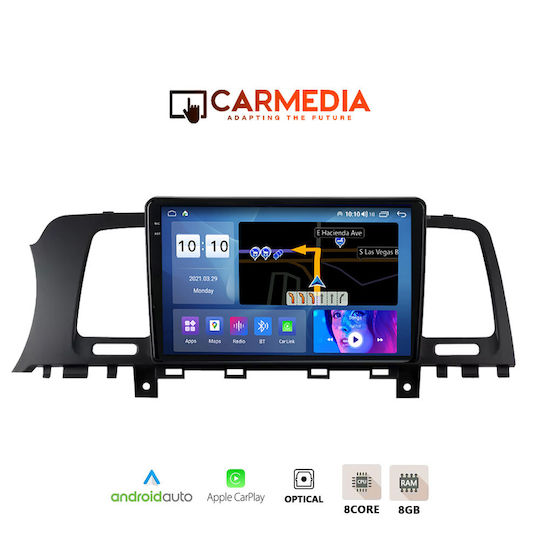Carmedia Auto-Audiosystem für Nissan Murano 2007-2014 (Bluetooth/USB/WiFi/GPS/Apple-Carplay/Android-Auto) mit Touchscreen 9.5"