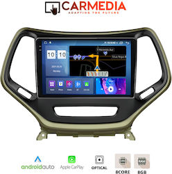 Carmedia Car-Audiosystem für Jeep Cherokee 2014+ (Bluetooth/USB/WiFi/GPS) mit Touchscreen 10.36"