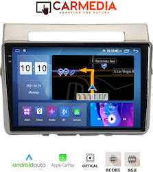 Carmedia Ηχοσύστημα Αυτοκινήτου για Toyota Corolla Verso 2004-2009 (Bluetooth/USB/WiFi/GPS) με Οθόνη Αφής 9.5"