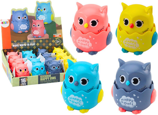 Lean Toys Tierchen Little Cheerful Owl (Verschiedene Designs/Sortimente von Designs) 1 Stk