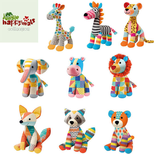 Happymals Βρεφικό Παιχνίδι Jungle World Collection