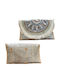 Handgefertigte Indische Strohtasche Sankha Silber Solo Me Damen Einheitsgröße Clutch15
