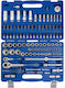 Set de chei tubulare King Tony 110 piese 1/4"-1/2" 6 puncte