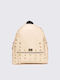 Elena Athanasiou Croco Backpack Large Creme