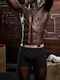 Herren Boxershorts Black 1Packung