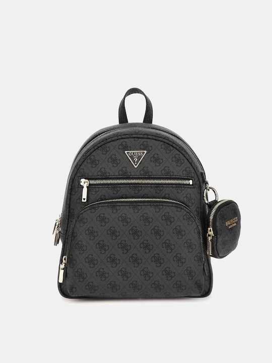 Guess Power Play Backpack Coal Logo