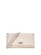 Guess Assia Crossbody Flap Organizer Shoulder Bag Qg849979-stone Women's