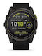Garmin Enduro 3 Titanium 51mm Αδιάβροχο Smartwatch με Παλμογράφο (Μαύρο)
