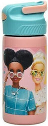 Gim Barbie Stainless Steel Kids Water Bottle Ba...