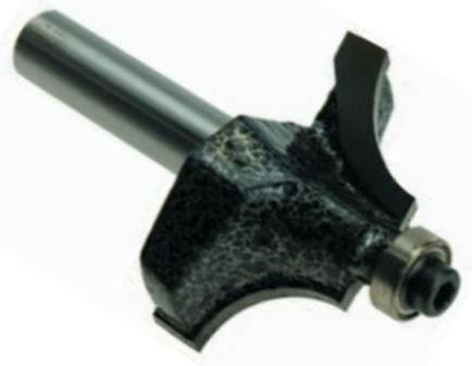 Condor Holzcutter Zaokraglen Fi=32 15,5 X 11,3 X 9,52mm Schaft 8mm Lager