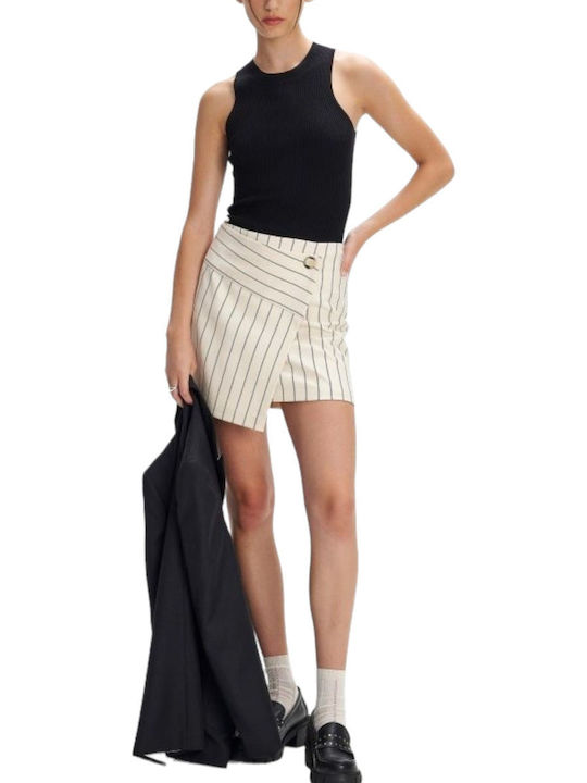 Ale - The Non Usual Casual Mini Envelope Skirt Butter