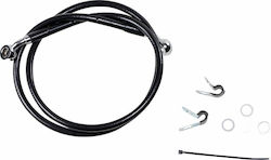 Drag Specialties Motorcycle Brake Line 660310-BLK