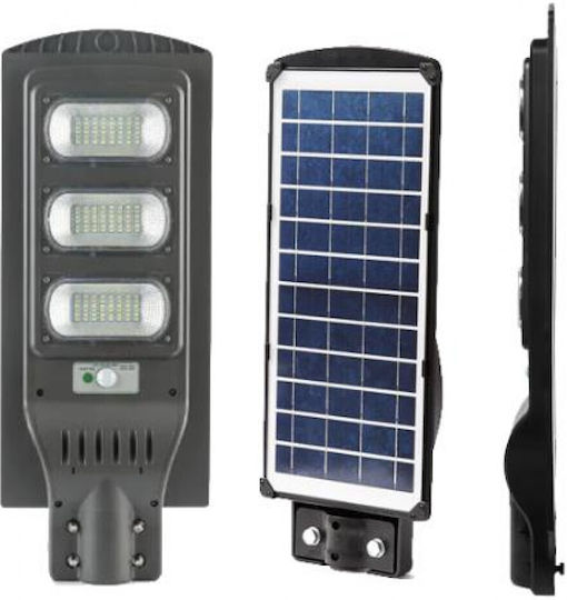 Invictus HSL-2010-90 Ηλιακό Φωτιστικό Δρόμου 90W Θερμό Λευκό 3000K με Αισθητήρα Κίνησης και Τηλεχειριστήριο IP65 62.5x24εκ.