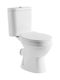 Gloria Plastic Toilet Seat White Rok
