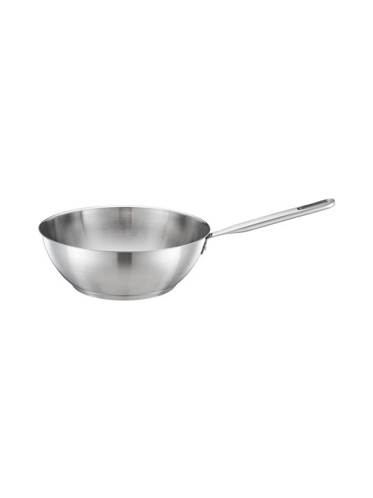 Fiskars Wok din Oțel cu Strat Ceramic 28cm