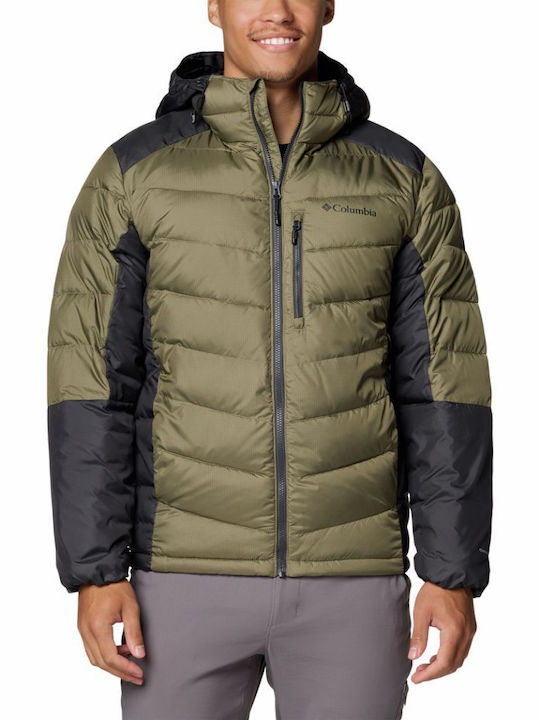 Columbia Labyrinth Loop Ii Jacket Puffer Stone Green, Shark
